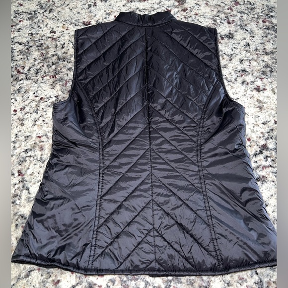 WHBM Black Quilted Vest - Picture 2 of 2